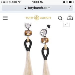 Tory Burch Tassel Earrings